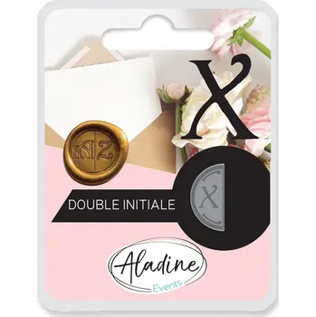 Pečeť Aladine Pečetidlo Aladine - Oboustranná iniciála "X"