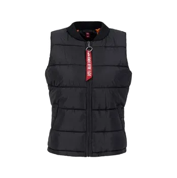 Pánská bunda Alpha Industries Vesta Puffer Vest Wmn Černá L