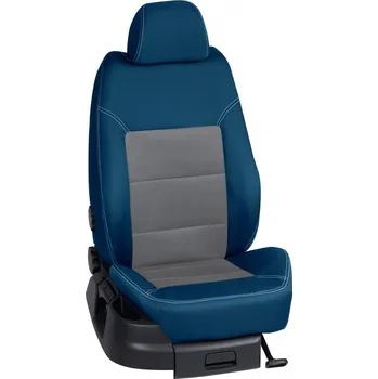 Potah sedadla Autopotahy Hyundai I 20 / od r.2020->, 5 dveří, KOMFORT > OR 0373 (OR 0373 / Modrý bok)