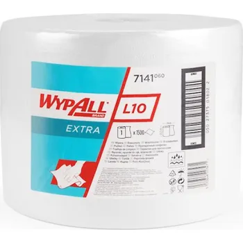 Papírový ručník Papírové utěrky WYPALL L10 EXTRA 380 x 235 mm, bílá