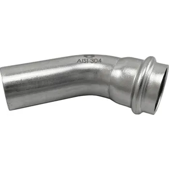 Vodovodní potrubí INOXPRESS oblouk 45° 35 mm M x F X040.035