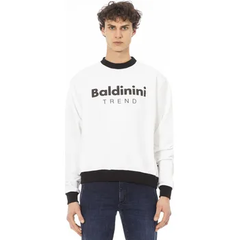 Pánská mikina Pánská mikina 6510141_COMO Baldinini Trend Barva: Bílá, Velikost: 4XL