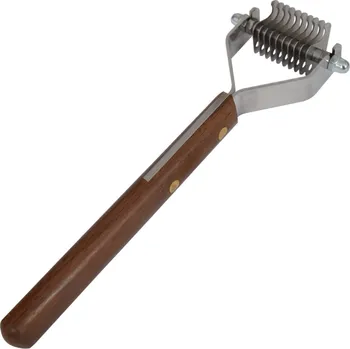 Kartáč pro zvířata Alcoso Trimovací hřeben MARS 2,5/28/10 jemný úzký Velikost: 2,5/28/10 jemný úzký