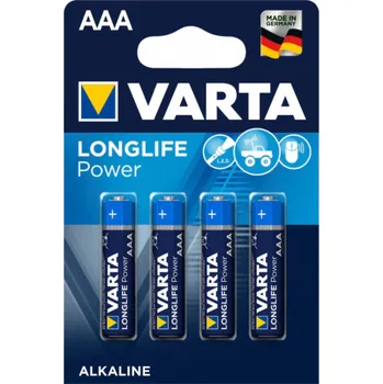 Článková baterie 10x4 Varta Longlife Power Micro AAA LR 03 VPE Innenkarton