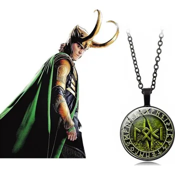 Seriál řetízek Loki Laufeyson černý