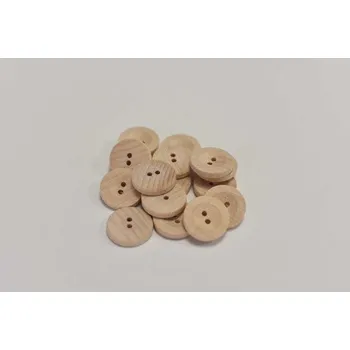 Knoflík dřevěný 2.5cm (E) (Knoflíky)