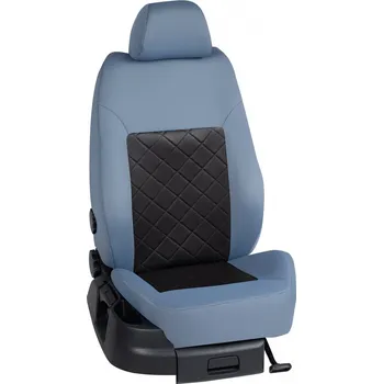 Potah sedadla Autopotahy Mercedes E 210, E 220, W 210 / od r.1995->, 4-dveře, STANDARD > K0009 (K0009 / Světle modrý bok)