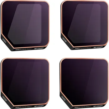 K&F For DJI Mavic 3, 4pcs Filter Sets (ND64+ND128+ND256+ND512)
