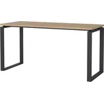 Psací stůl SIGAL 600/01, Dub jackson hickory/Šedá