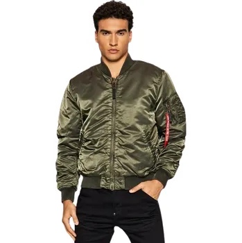 Alpha Industries Pánska Bunda MA-1 VF 59 Battlewash Zelená M