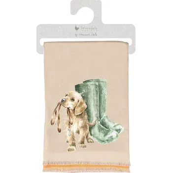 Šála Wrendale Designs Zimní šála Wrendale Designs "Hopeful" - Labrador