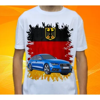 Pánské tričko tričko Audi S7 140 (tričko s autem , auto moto , veterán , sportovní , závodní a retro auta)