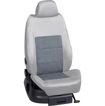 Potah sedadla Autopotahy Citröen JUMPER / od r.2002-> , 9 míst, KOŽENKA > OR 0356 (OR 0356 / Šedý koženkový bok)