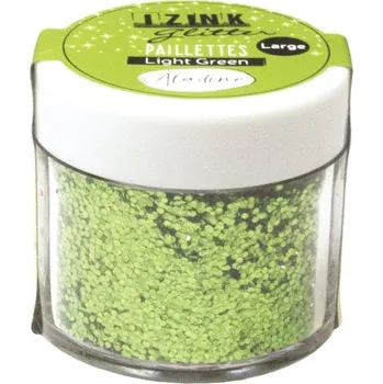 Speciální výtvarná barva Aladine Diamantové třpytky Aladine - light green, sv. zelené