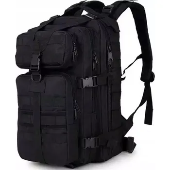 turistický batoh Zaparkorun Survival batoh 28 l černý