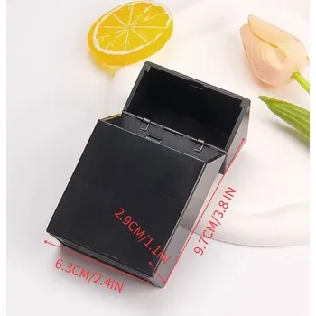 Úložný box Mini skladovací box na fotokartičky a drobnosti - Styl 3 černá