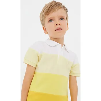 Chlapecké polo triko s krátkým rukávem žluté Mayoral 3151 Velikost: 7 let (122 cm)