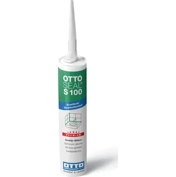 Průmyslové lepidlo Ottoseal S 100 prémiový sanitární silikonový tmel,&nbsp;grafit, 300 ml