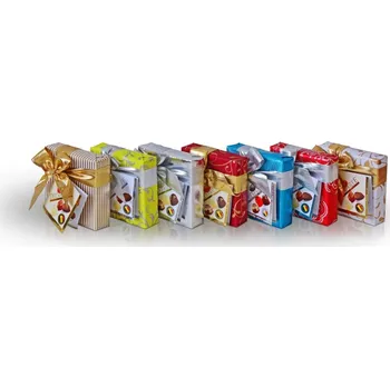 Bonboniéra Selllot, s.r.o., K Hájům 34, 155 00 Praha 5 - Vyrobeno v Belgii Belgické plněné pralinky v MIXU papíru 50g