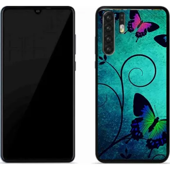 Pouzdro na mobilní telefon Gelový kryt mmCase na mobil Huawei P30 Pro - barevní motýli