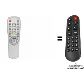 Dálkový ovladač Samsung CZ21M63N(V) náhradní dálkový ovladač pro seniory