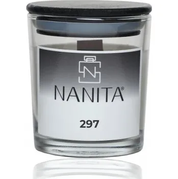 Vonný olej Vonná svíčka NANITA 297, inspirovaná Jo Malone Wood Sage & Sea Salt Sojová svíčka s dřevěným knotem