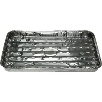Jednorázové nádobí Hliníkový tác na gril/ 5ks