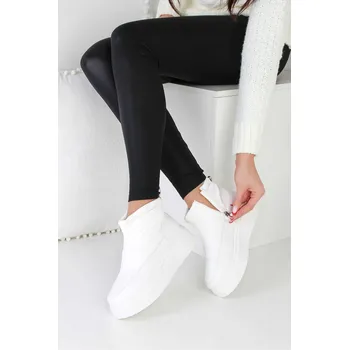 Dámské válenky Prety Bílé nízké sněhule 5860-8WH Velikost: 38