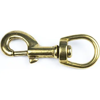 karabina Karabina otočná mosazná 82x20mm