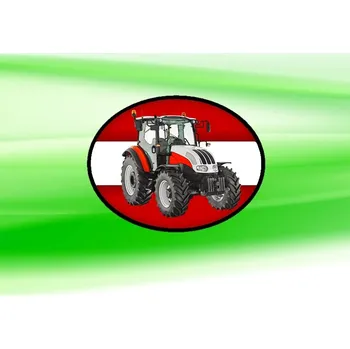 Nášivka nášivka s traktorem Steyr 4095 Obdélník (nášivky traktory )