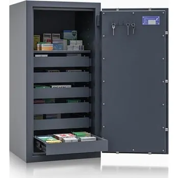 Trezor ISS Trezor Safe4BTM 402108.12 EL, třída I, grafitově šedý