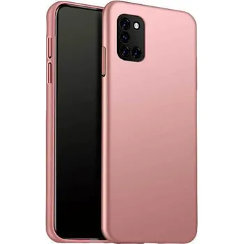 Pouzdro na mobilní telefon Ochranný plastový kryt pro Samsung Galaxy A31 A315F - růžový