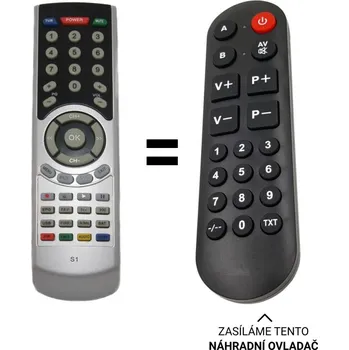 Openbox S3 náhradní dálkový ovladač pro seniory