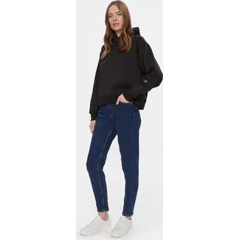 Dámské oblečení Calvin Klein Jeans Jeansy Mom Jean J20J223244 Tmavomodrá Mom Fit 31_30