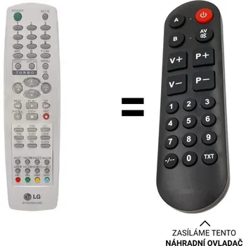 Dálkový ovladač LG 6710V00112D náhradní dálkový ovladač pro seniory