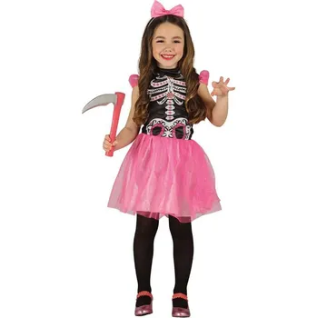 Karnevalový kostým Fiestas Guirca Kostra TUTU růžová D - věk 7 - 9 roků - 125 - 135 cm