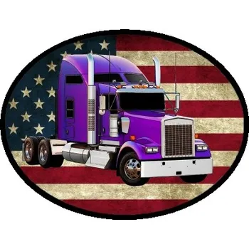 Nášivka nášivka KENWORTH 2 Ovál (nášivky tahače a nákladní auta)