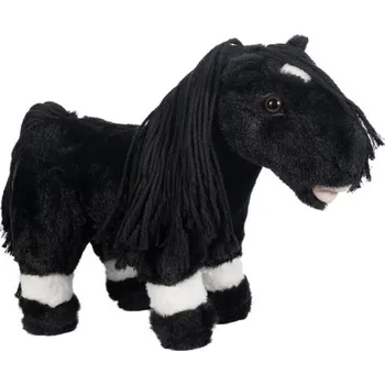 plyšák Plyšový kůň HKM Cuddle pony černá