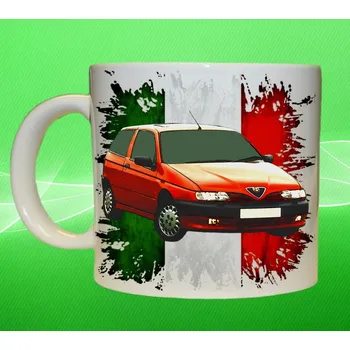hrnek s alfou Alfa Romeo 145 150ml (hrneček s osobním autem )