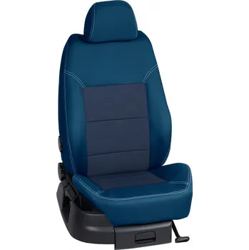 Potah sedadla Autopotahy Nissan NAVARA / od r.2016->, 4 dveře, KOMFORT > OR 0384 (OR 0384 / Modrý bok)