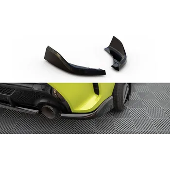 Tuning Splittery zadní boční V.12 BMW 1 M-Pack / M135i F40 černý lesklý plast