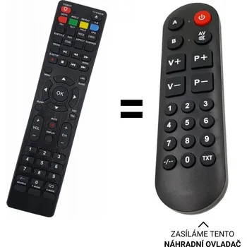 JTC 32typ73203 náhradní dálkový ovladač pro seniory