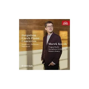 Česká hudba Marek Kozák, Symfonický orchestr Českého rozhlasu, Robert Jindra – Kovařovic, Bořkovec, Kaprálová: Zapomenuté české klavírní koncerty CD - DOPRAVA ZDARMA od 2 000 Kč