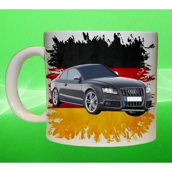 hrnek s Audi A5 75ml (hrneček s osobním autem )