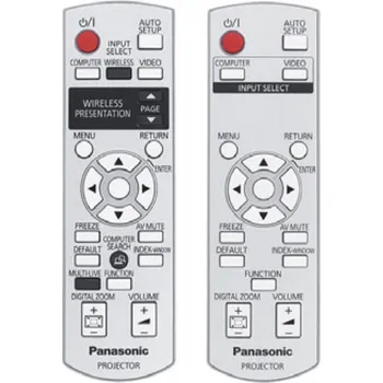 Panasonic N2QAYB000260, N2QAYB000262 náhradní dálkový ovladač jiného vzhledu