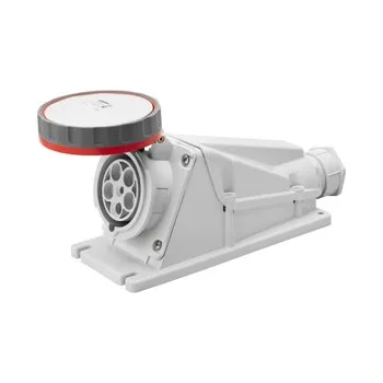 Elektrická zásuvka GEWISS Zásuvka GW 62532 125A 4P/230V IP67 90° GW62532