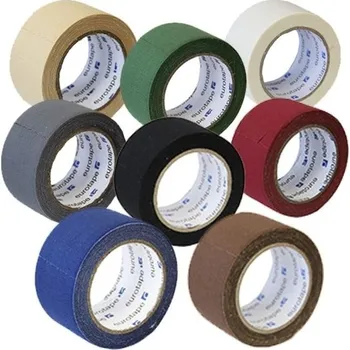 Lepicí páska Lemovka na koberce 10 m, textilní samolepící páska hnědá šíř.48mm Barva: Hnědá