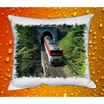 Dekorativní polštářek Polštářek s lokomotivou 757.010