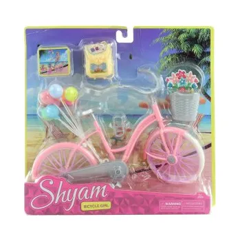 Doplněk pro panenku Kolo pro panenku s doplňky