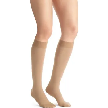 Dámské punčochy Kompresní lýtkové punčochy JOBST Opaque - VI—Kratší délka, karamelová barva, se špicí